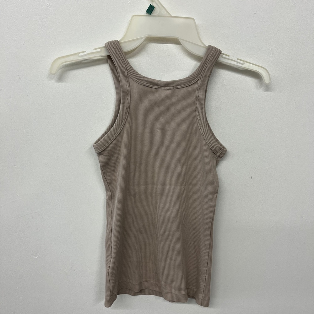 H&M Taupe Ribbed Top - Picture 3 of 3